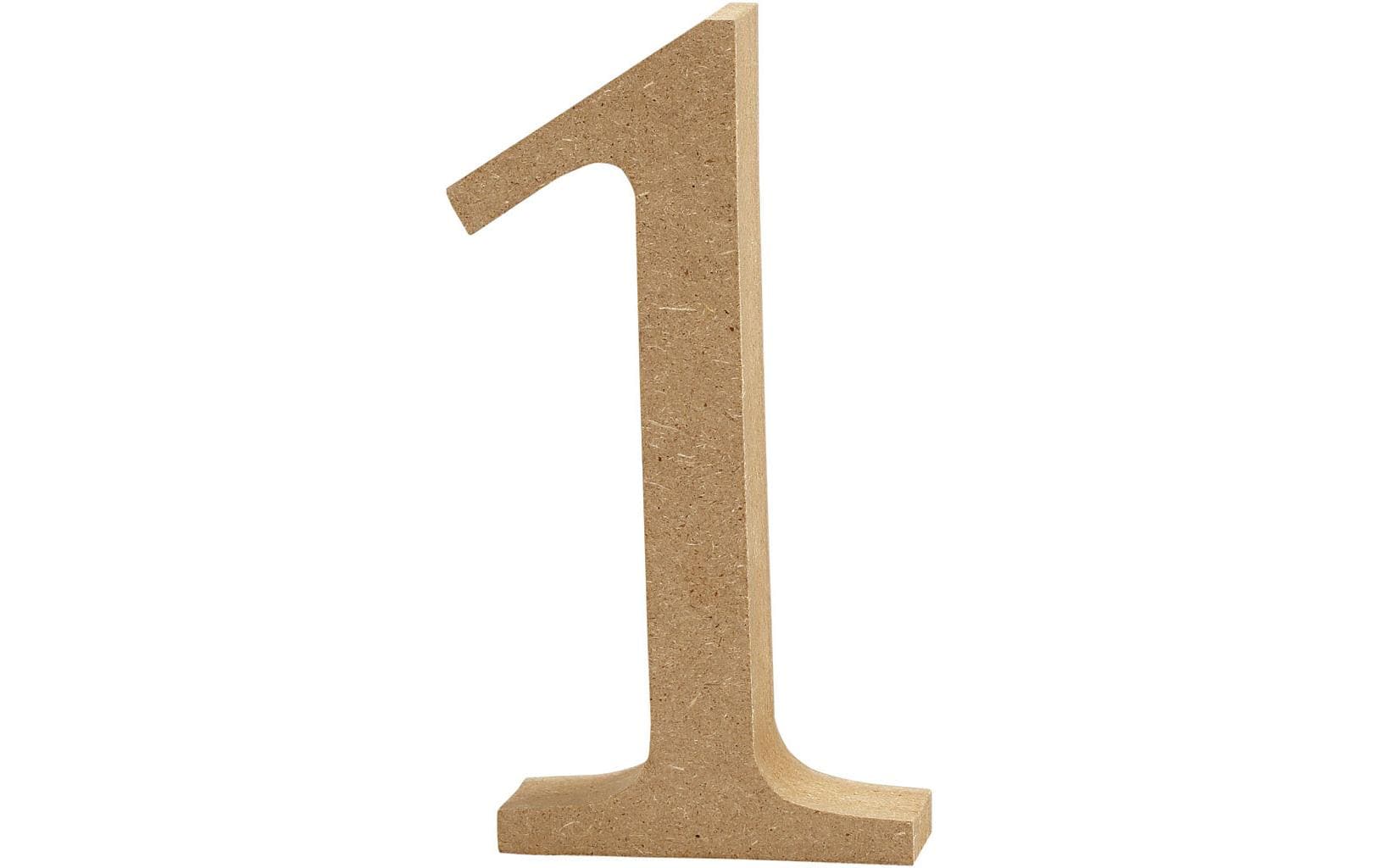 Creativ Company Holzzahl 13 cm 1