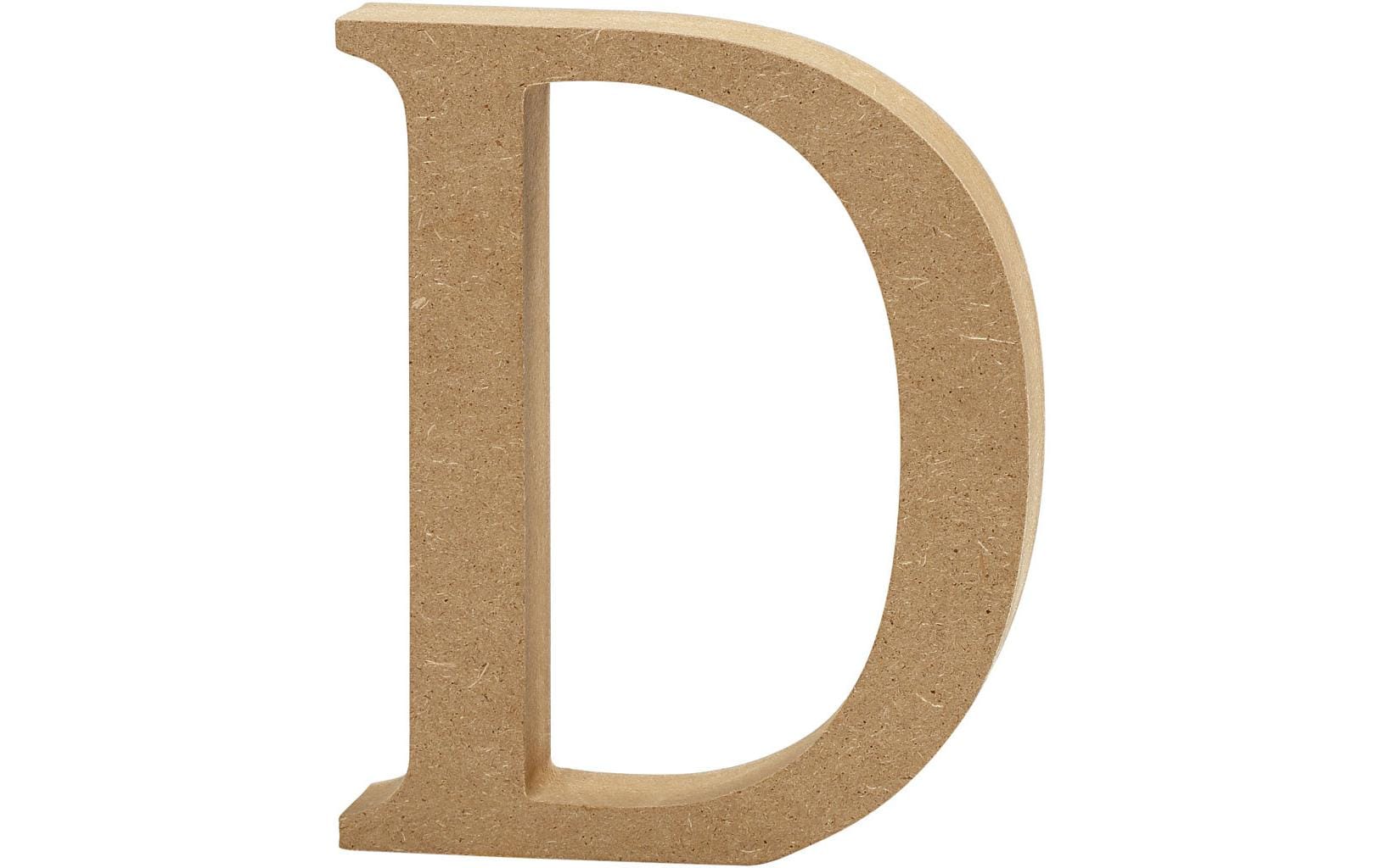 Creativ Company Holzbuchstabe 13 cm D