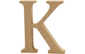 Creativ Company Holzbuchstabe 13 cm K