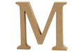 Creativ Company Holzbuchstabe 13 cm M