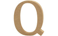 Creativ Company Holzbuchstabe 13 cm Q