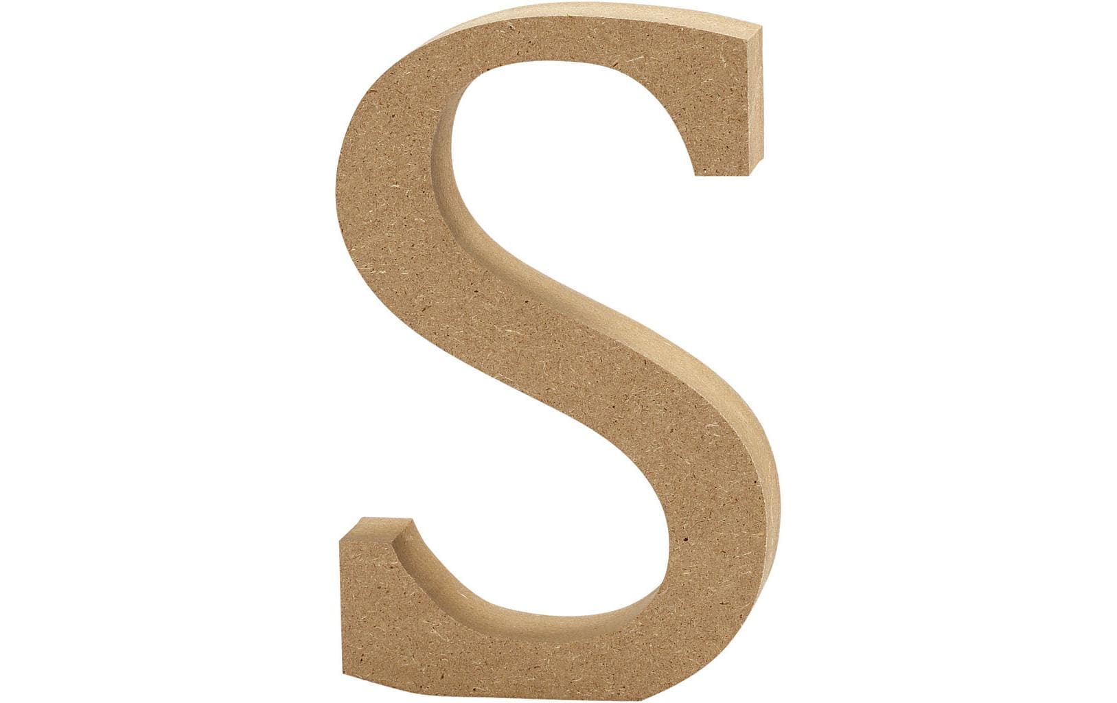 Creativ Company Holzbuchstabe 13 cm S