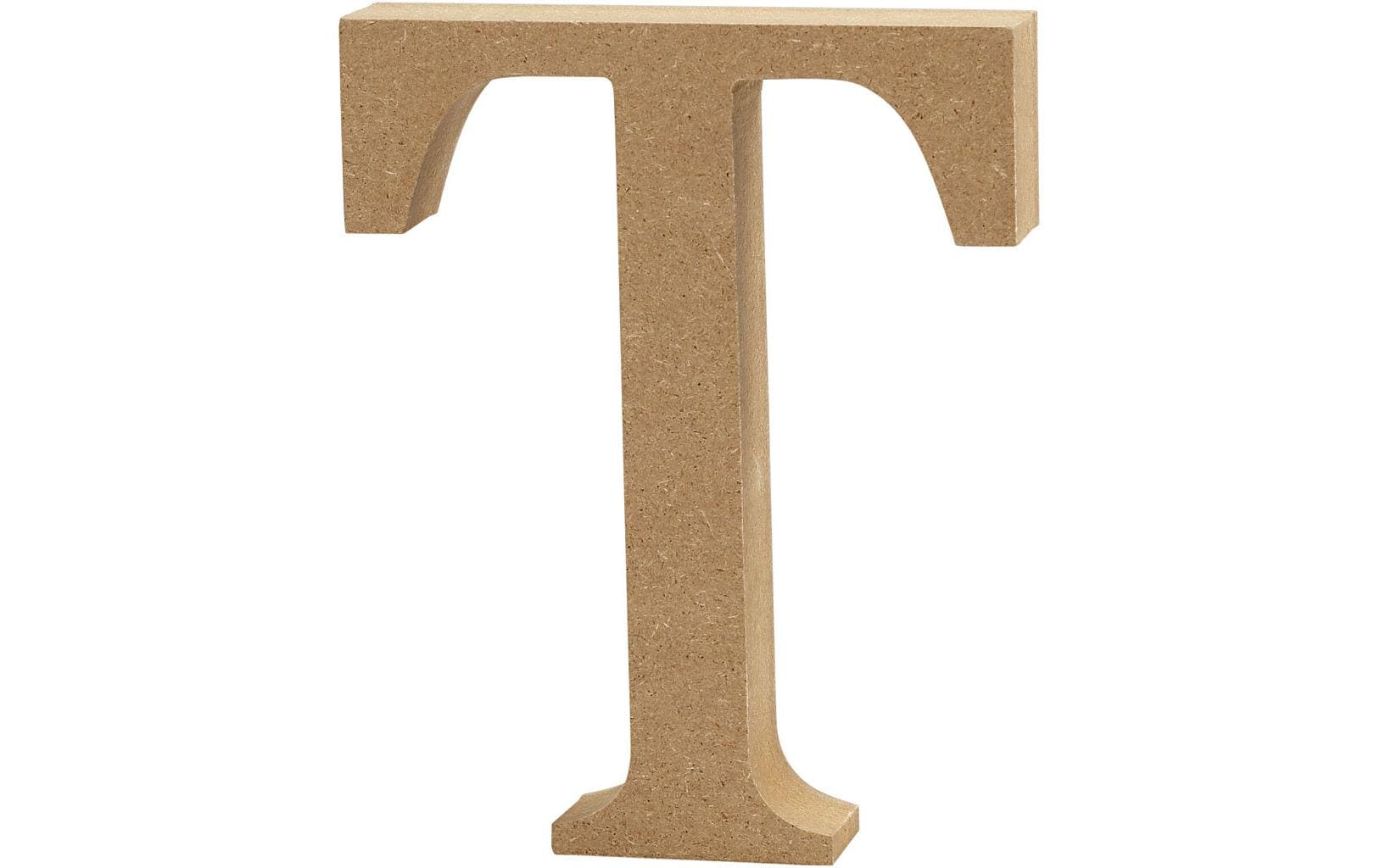 Creativ Company Holzbuchstabe 13 cm T