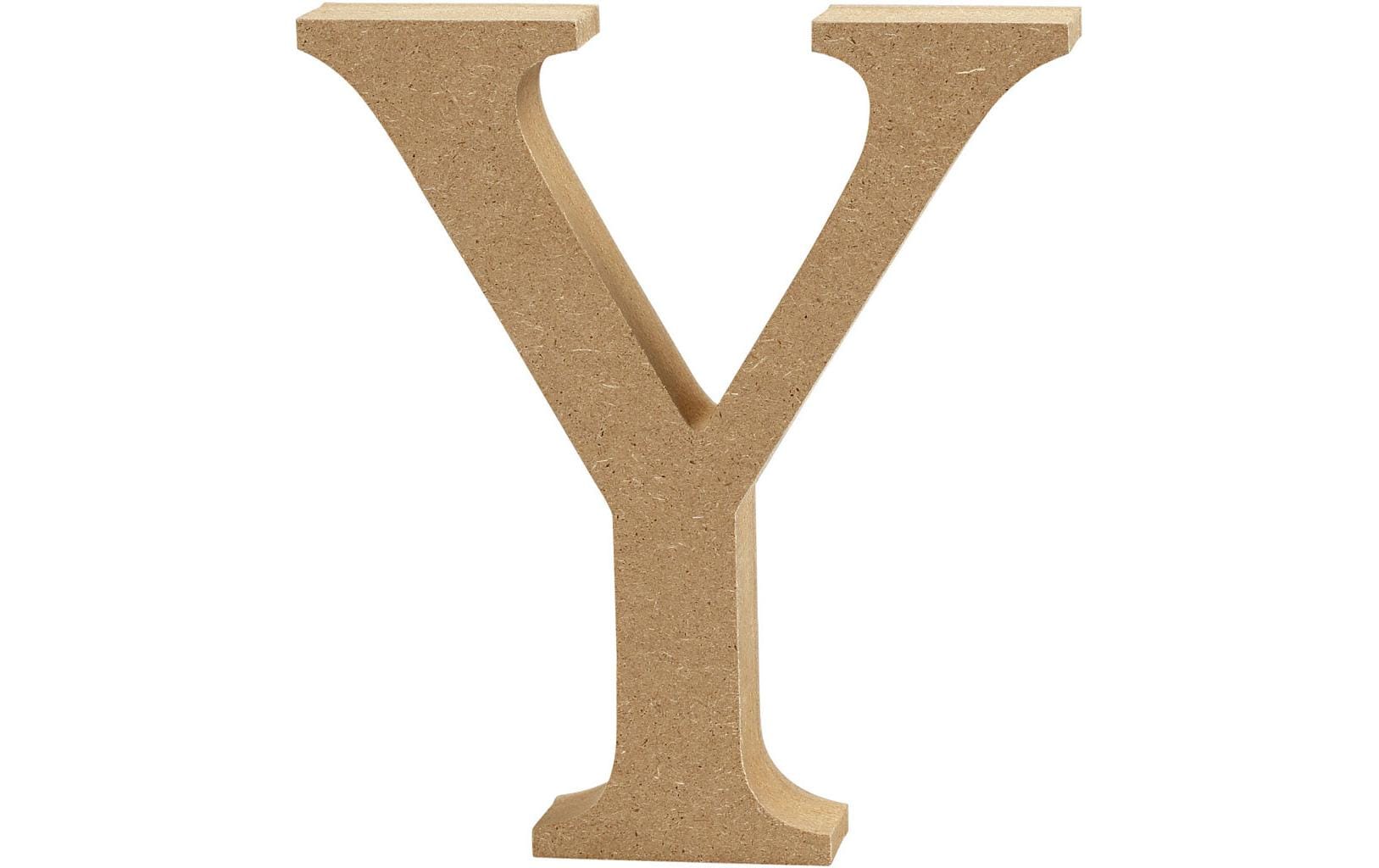Creativ Company Holzbuchstabe 13 cm Y
