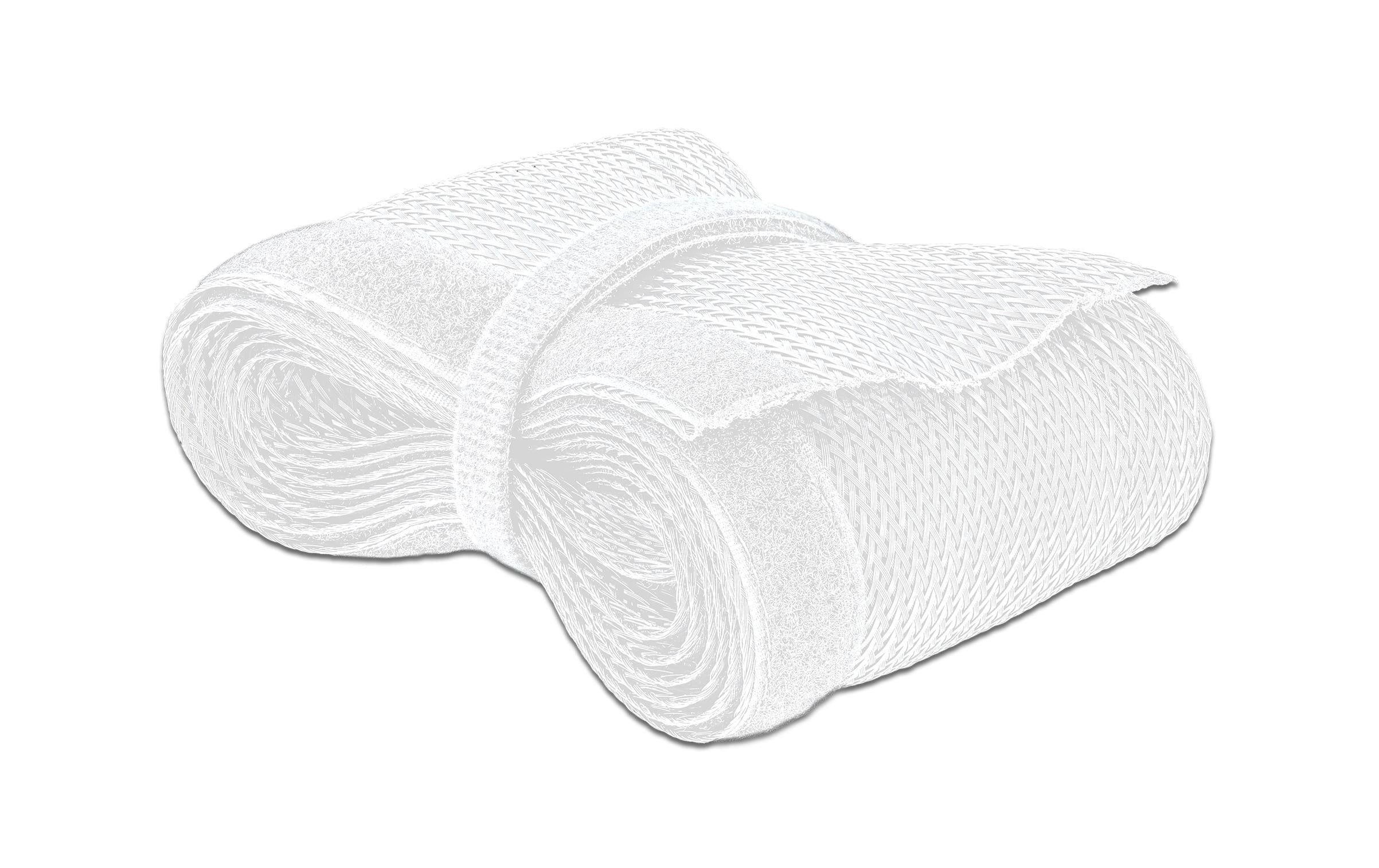 Delock Geflechtskabelschlauch, 2mx32mm selbstschliessend,schneidbar,hitzebeständig