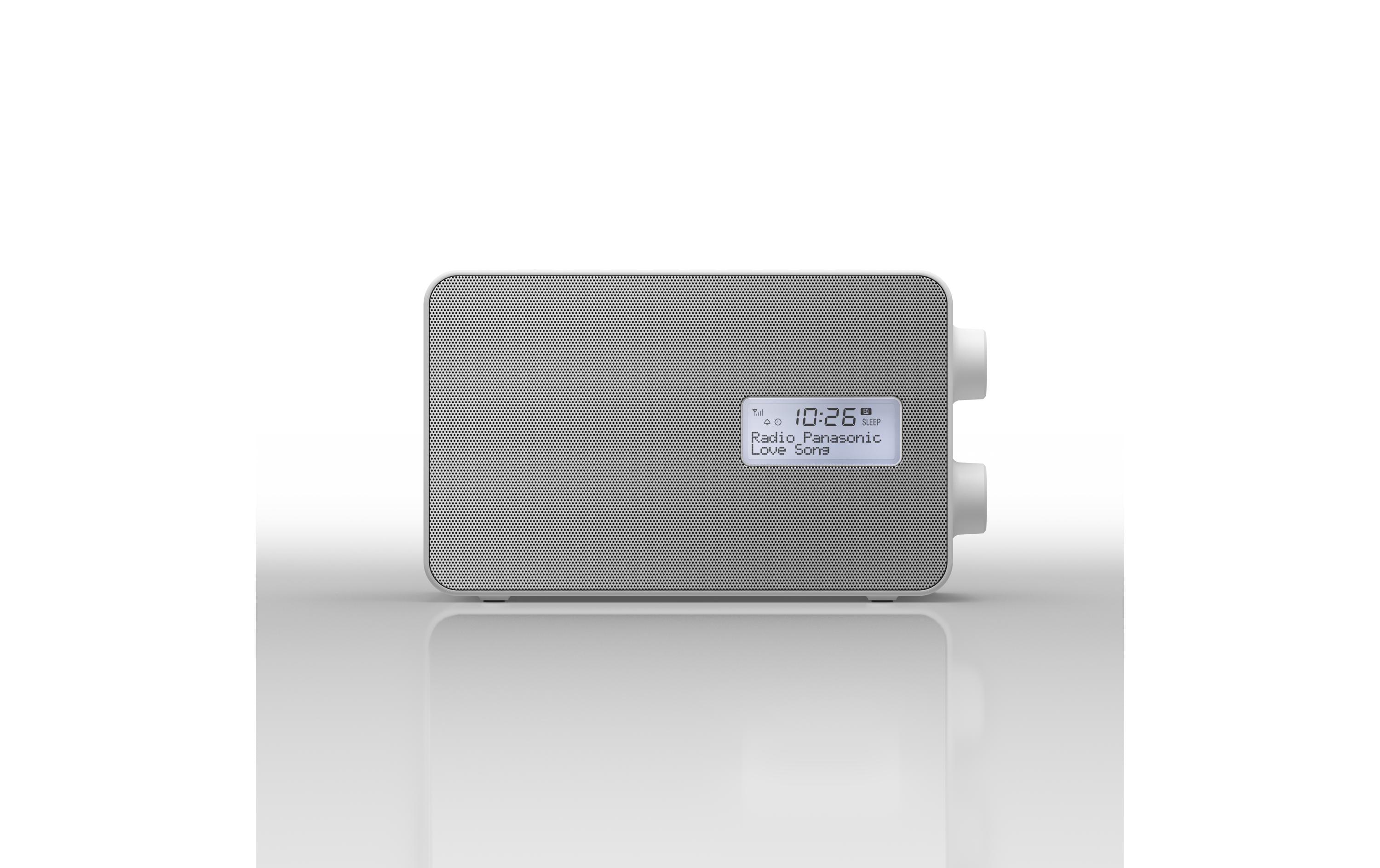Panasonic RF-D30BTEG, DAB+ Radio Weiss, Bluetooth