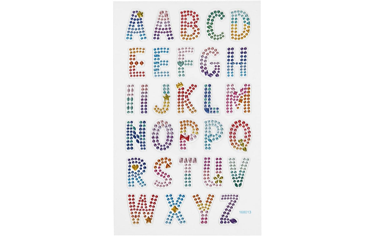 Creativ Company Strasssteine-Sticker Blatt 15 x 16.5 cm