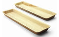 Sier Palm Schale rechteckig 10 Stück, 330 x  90 x h25 mm