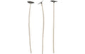 Creativ Company Kerzendocht 10 cm 2 mm, 50 Stück