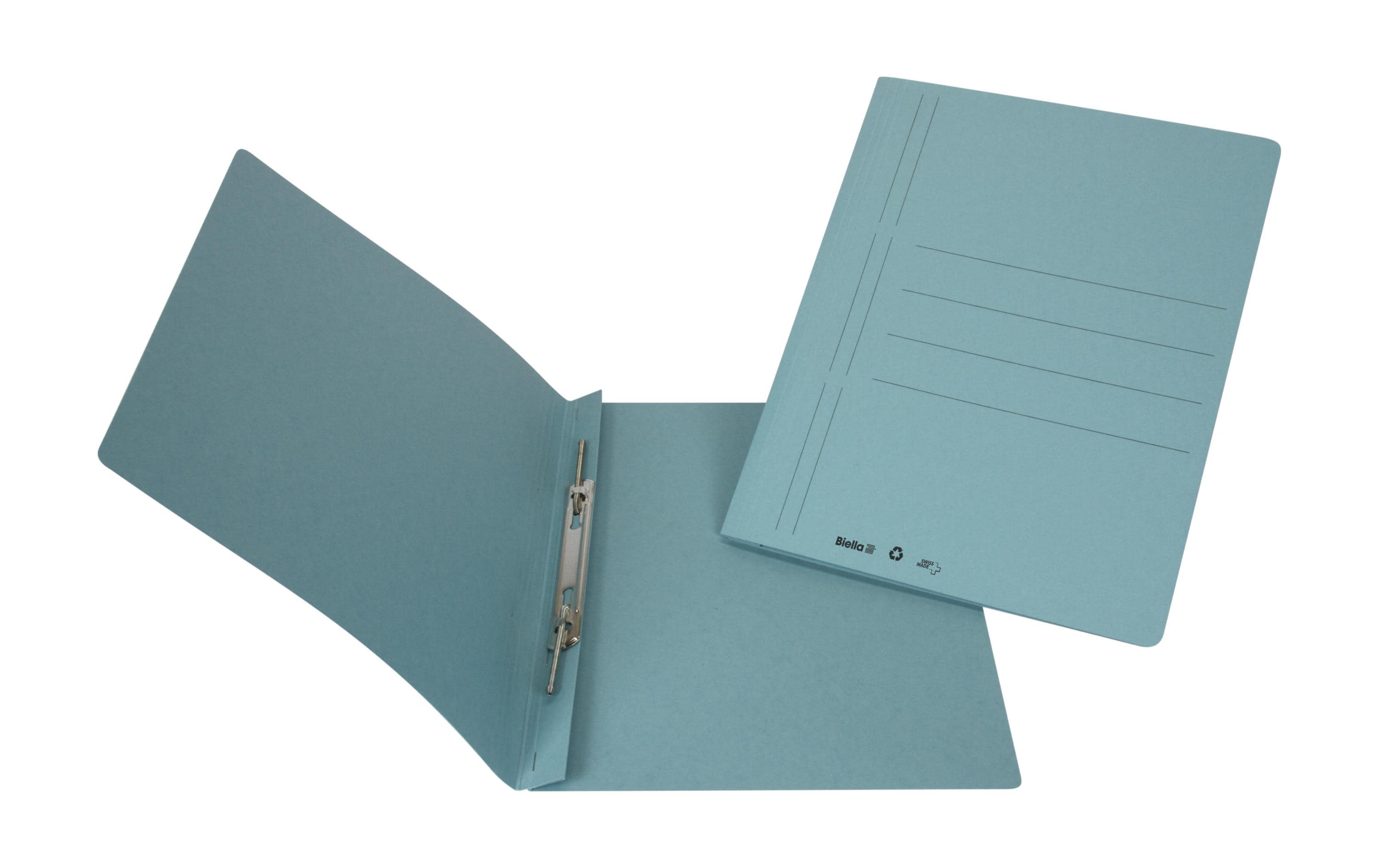 Biella Schnellhefter 6 A4 1 Stück, Farbe blau