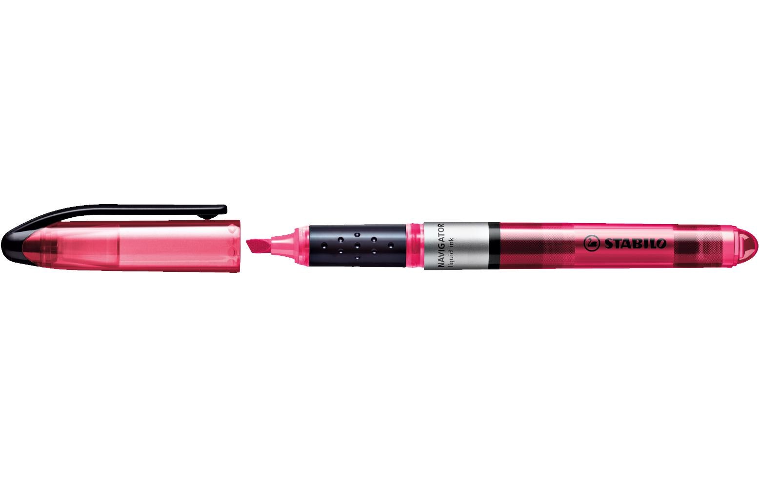 Stabilo Leuchtmarker Navigator pink 10 Stück