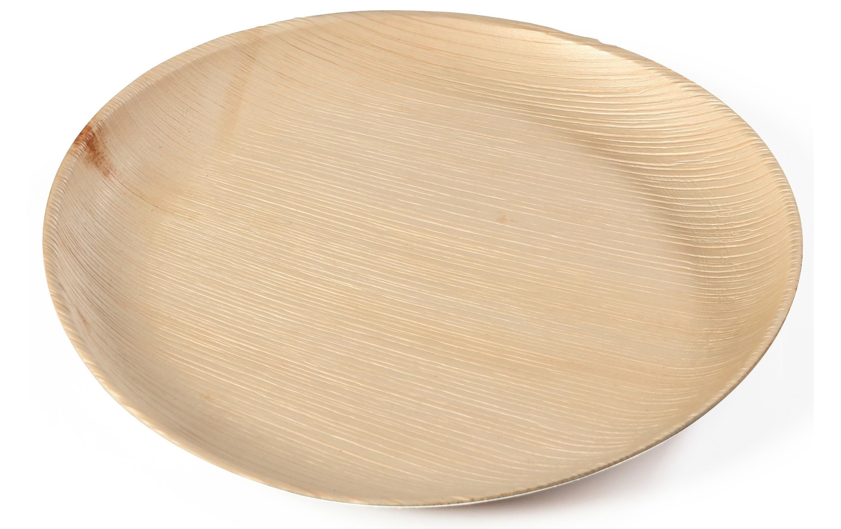 Sier Palm Teller rund 20 Stück, Ø150 x h20 mm