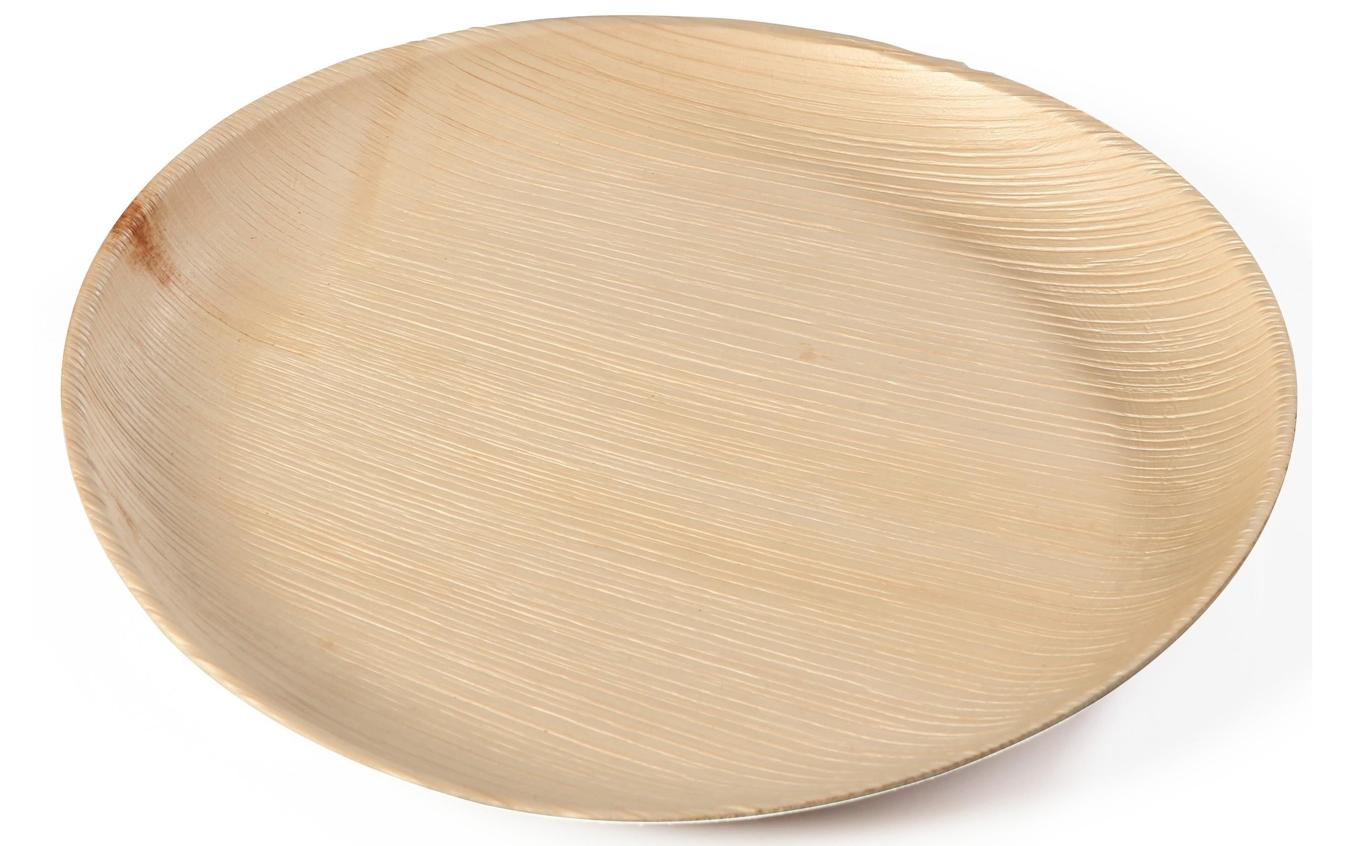 Sier Palm Teller rund 20 Stück, Ø180 x h20 mm