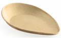 Sier Palm Teller oval point 20 Stück, 170 x 108 x h25/12 mm