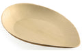 Sier Palm Teller oval point 20 Stück, 200 x 127 x h25/14 mm