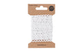 I am Creative Spitzenband weiss 2 cm x 1.8 m