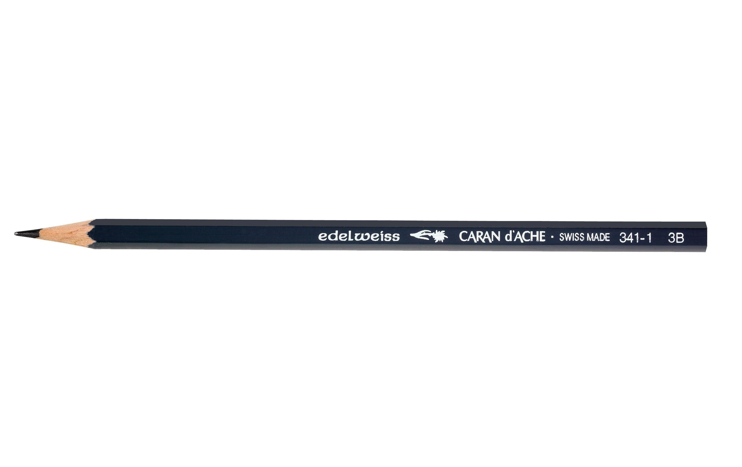 Caran d'Ache Schulbleistift grau 3B