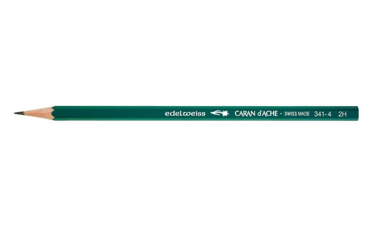 Caran d'Ache Schulbleistift grün 2H