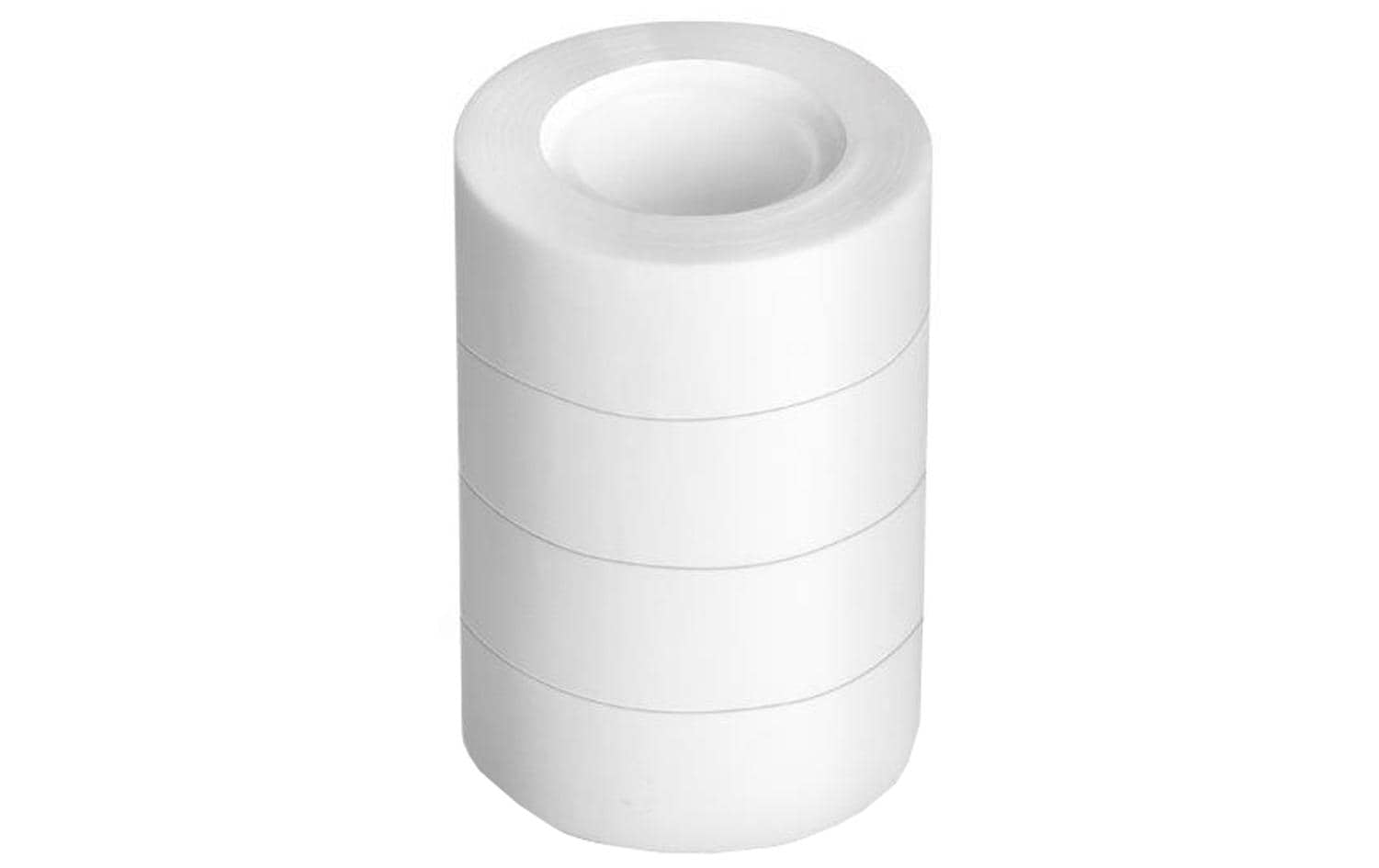 Wonday Klebeband 19 mm x 33 m unsichtbar 4 Stück, PP, Durchmesser: 25 mm
