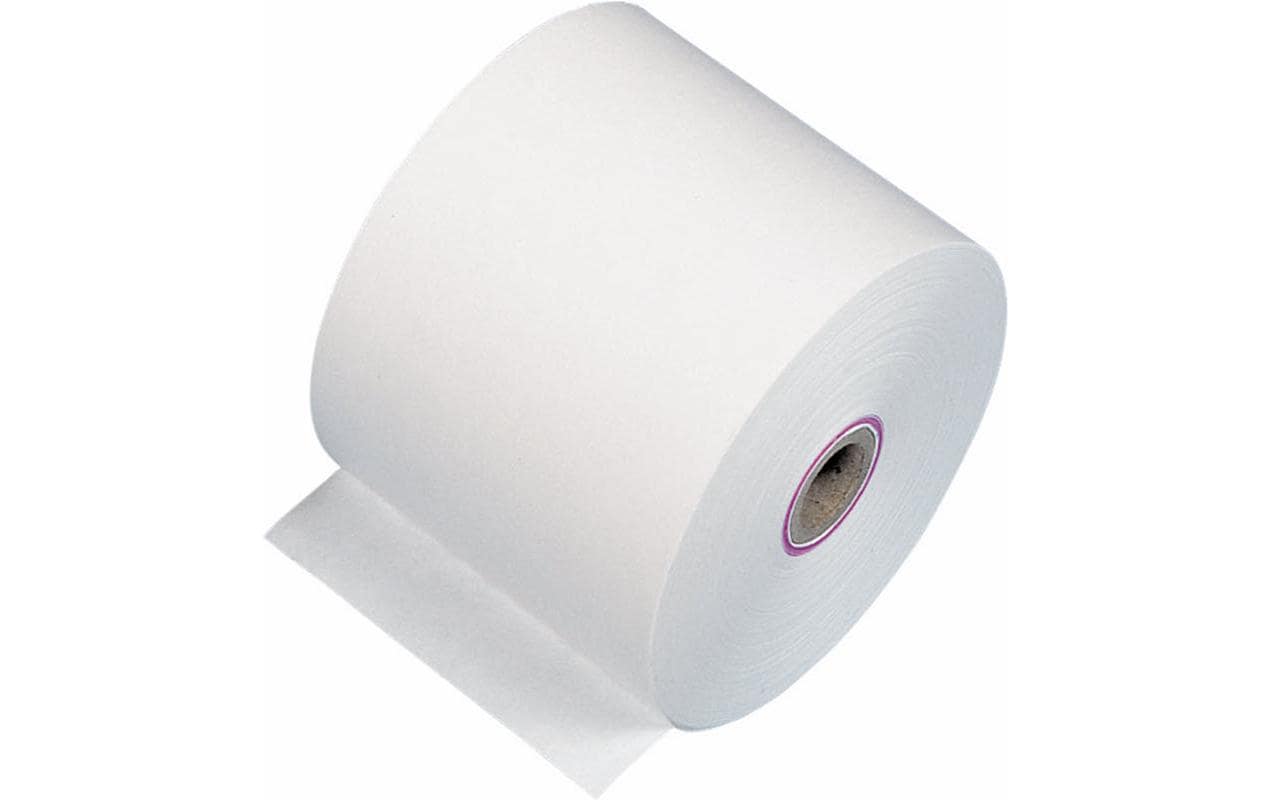 Additions- und Kassarolle weiss 60 gm2 68 mm Ø, Kern Ø 12mm,  5er Pack