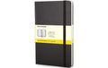 Moleskine Notizbuch Classic A5 Schwarz kariert, Hardcover