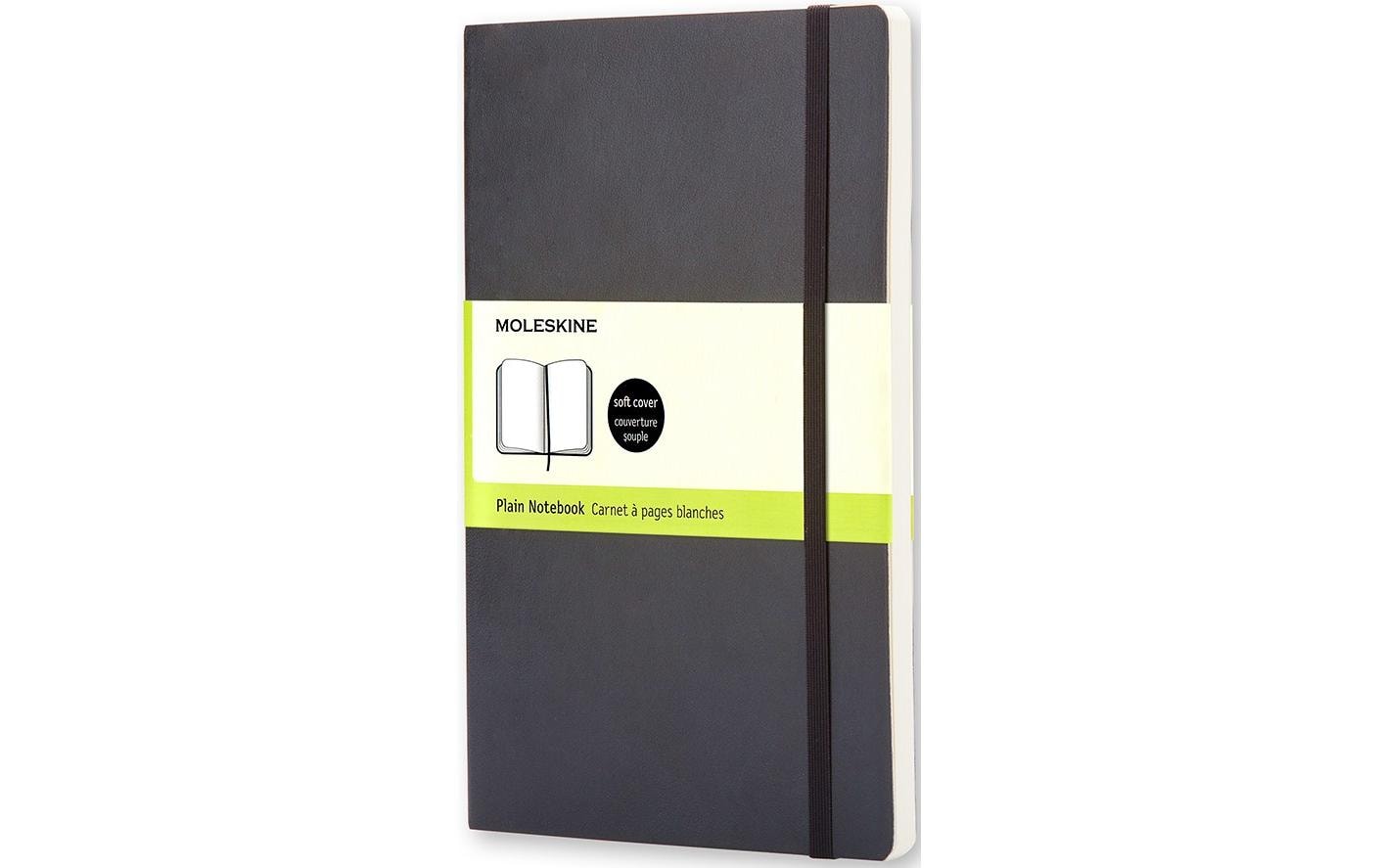 Moleskine Notizbuch Classic A5 Schwarz blanko, Softcover