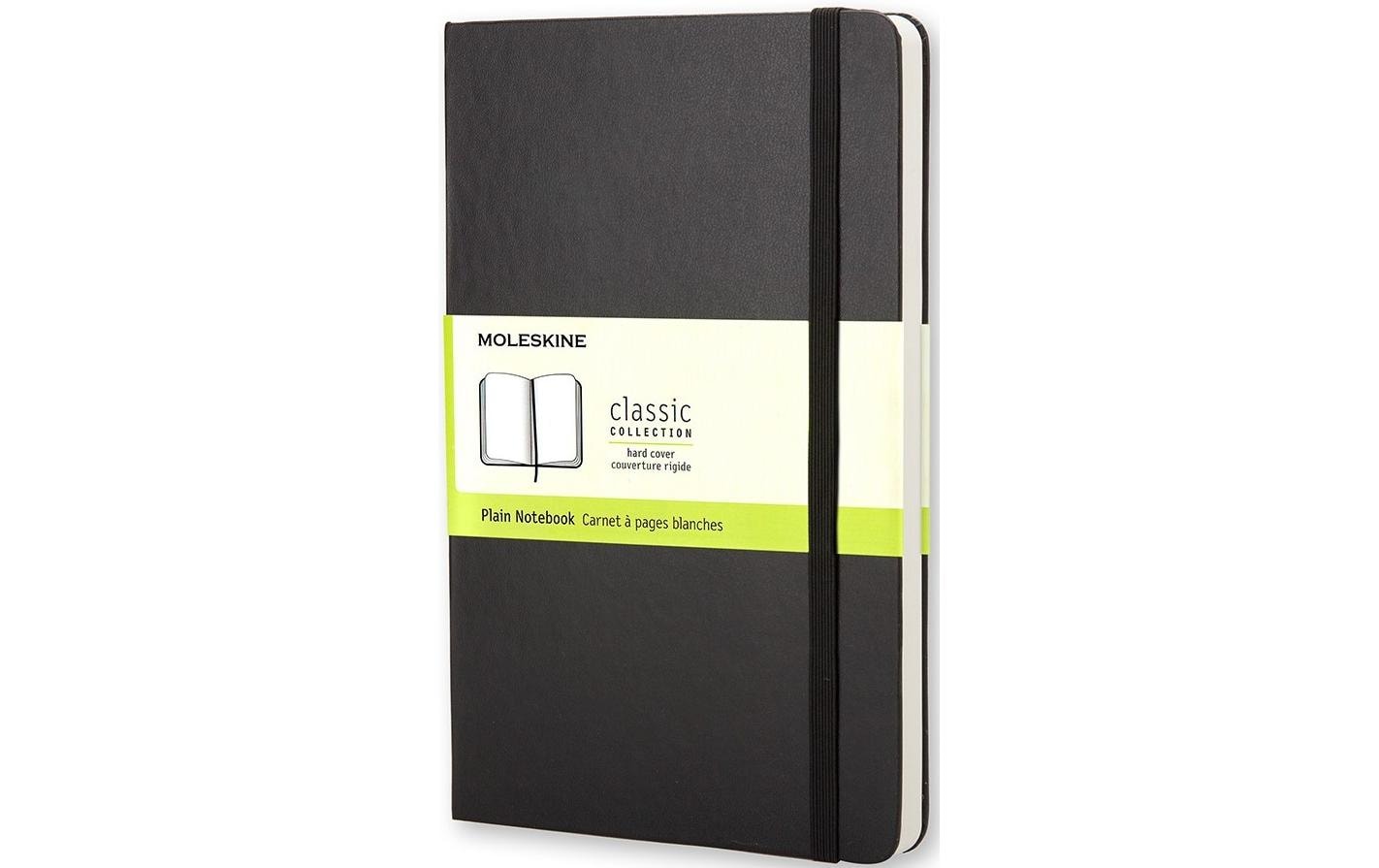 Moleskine Notizbuch Classic A6 Schwarz blanko, Hardcover
