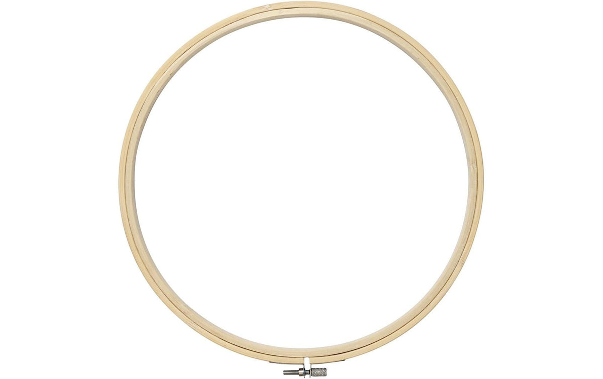 Creativ Company Stickrahmen rund 25 cm, 1 Stück
