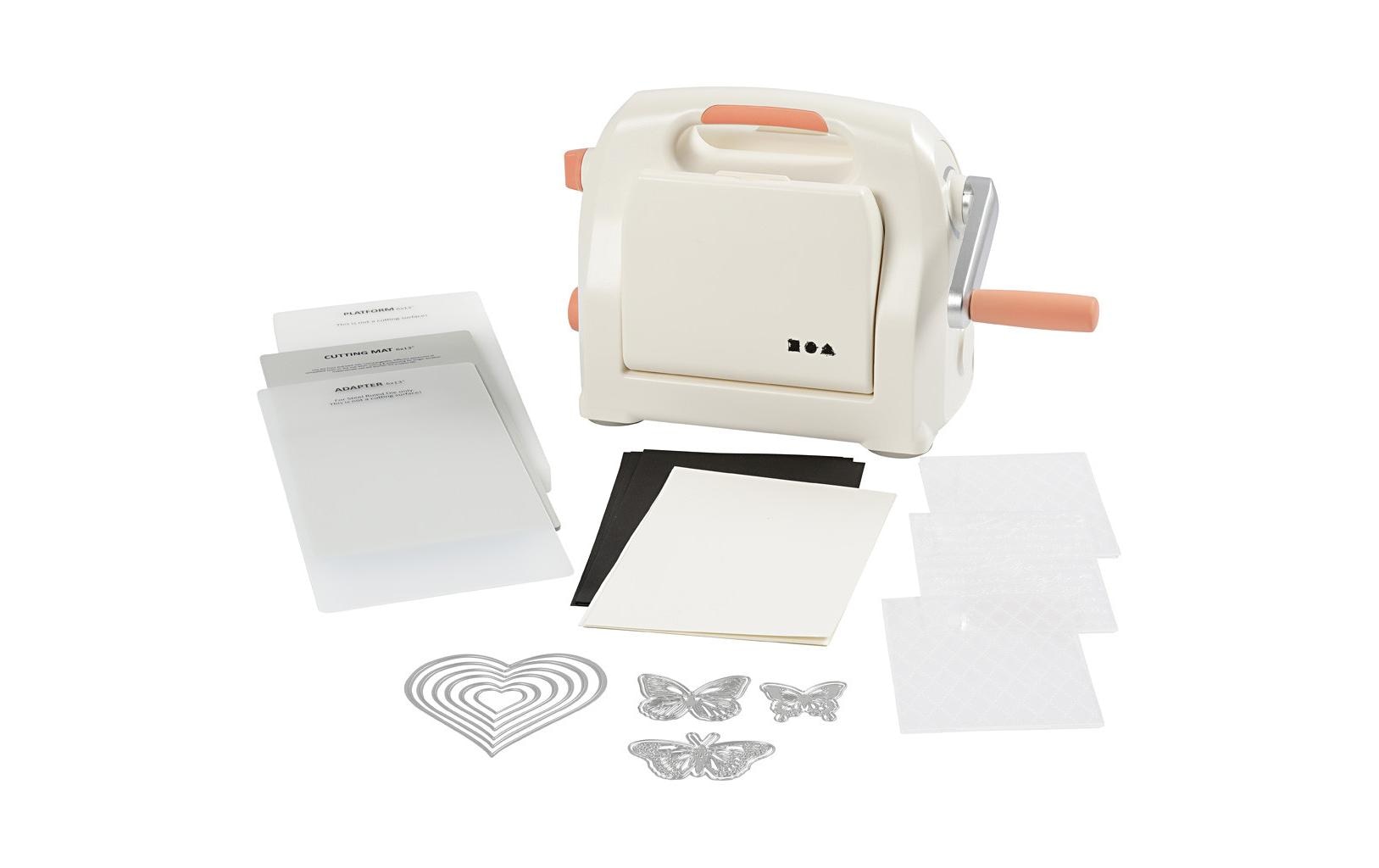 Creativ Company Stanz- und Prägegerät A5, Starterkit