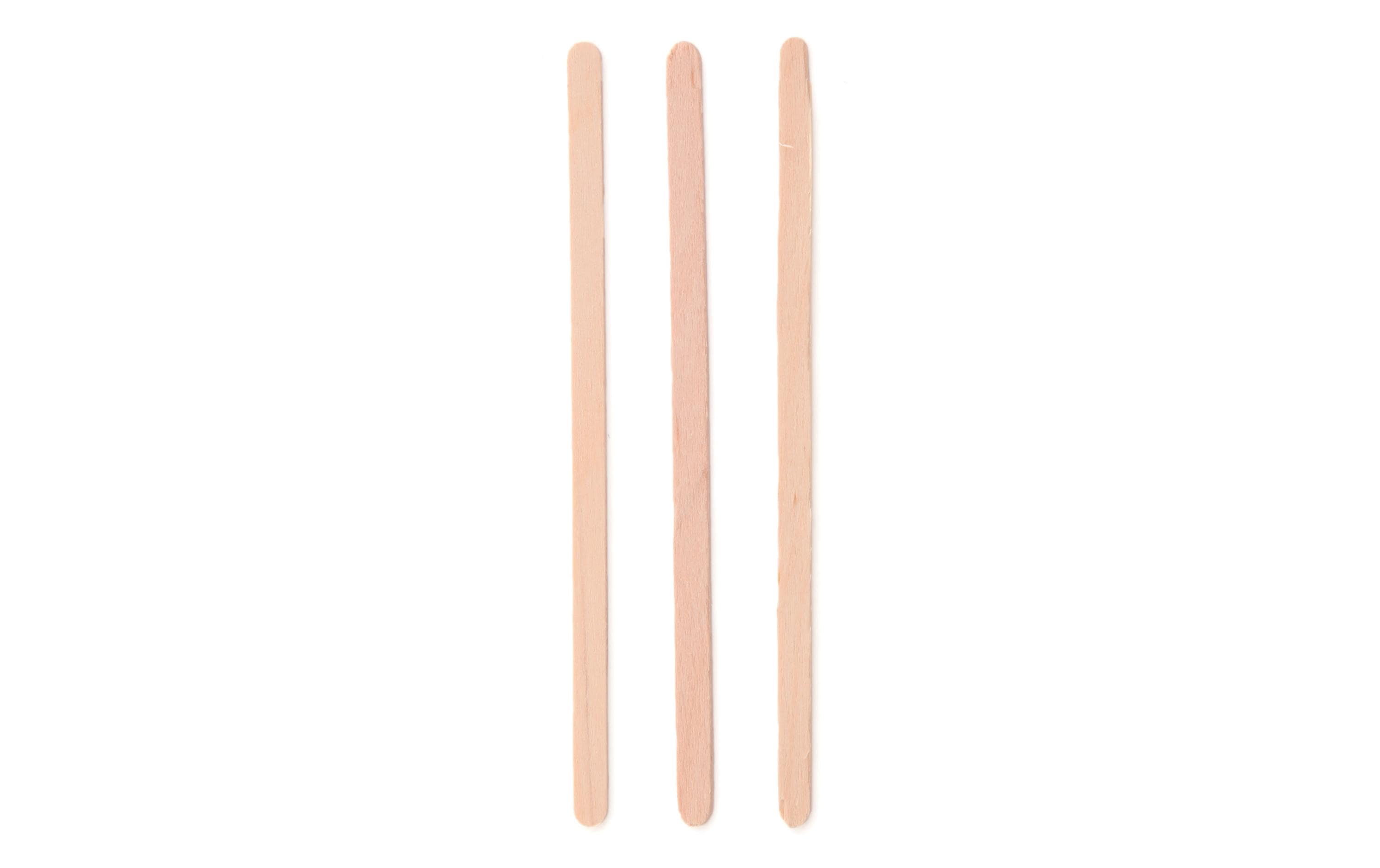Sier Rührstäbchen Holz FSC 2000 Stück, 110 x 5 x 1 mm