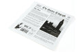 Sier Fettdichte Papiertüten News Paper 300 Stück, 130 x 150mm, zwei Seiten offen