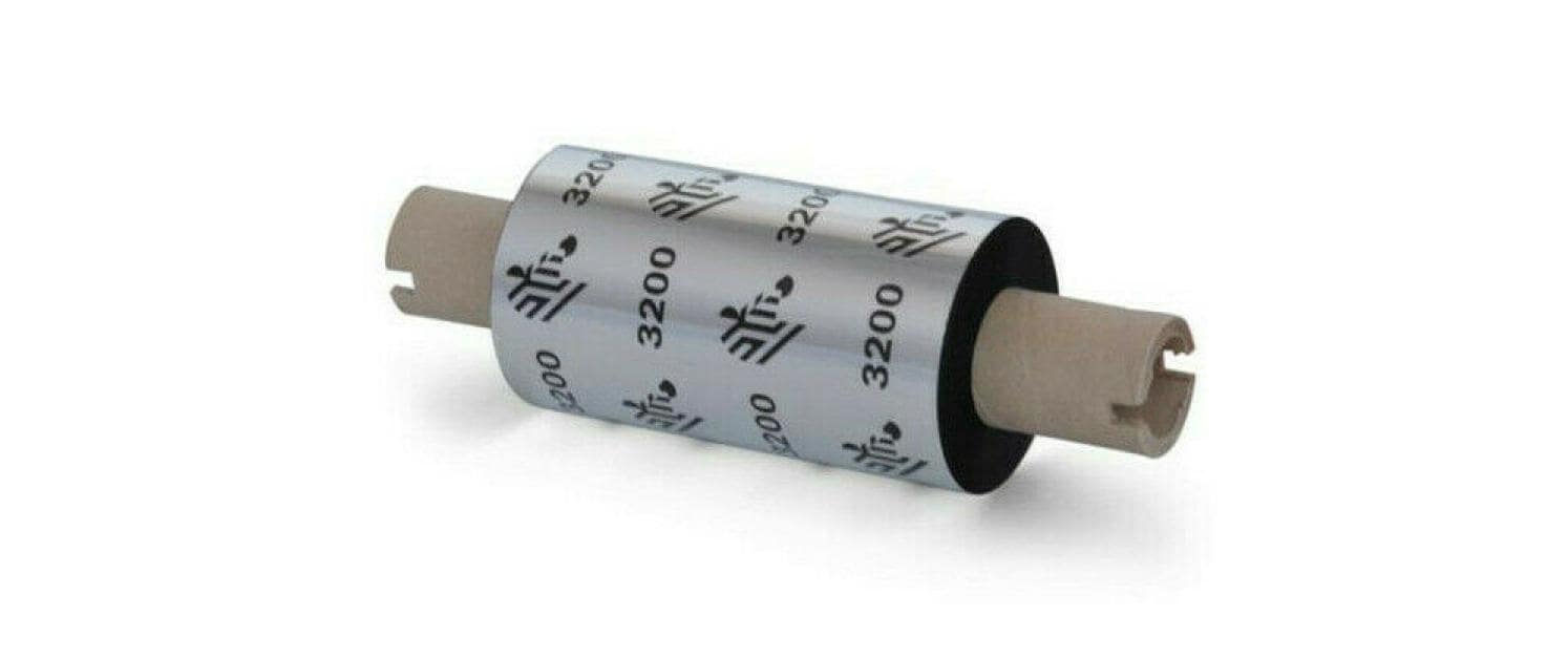 Zebra Farbbandkassette Wax Ribbon 64mm, 74m 4", black, 1 Stk.