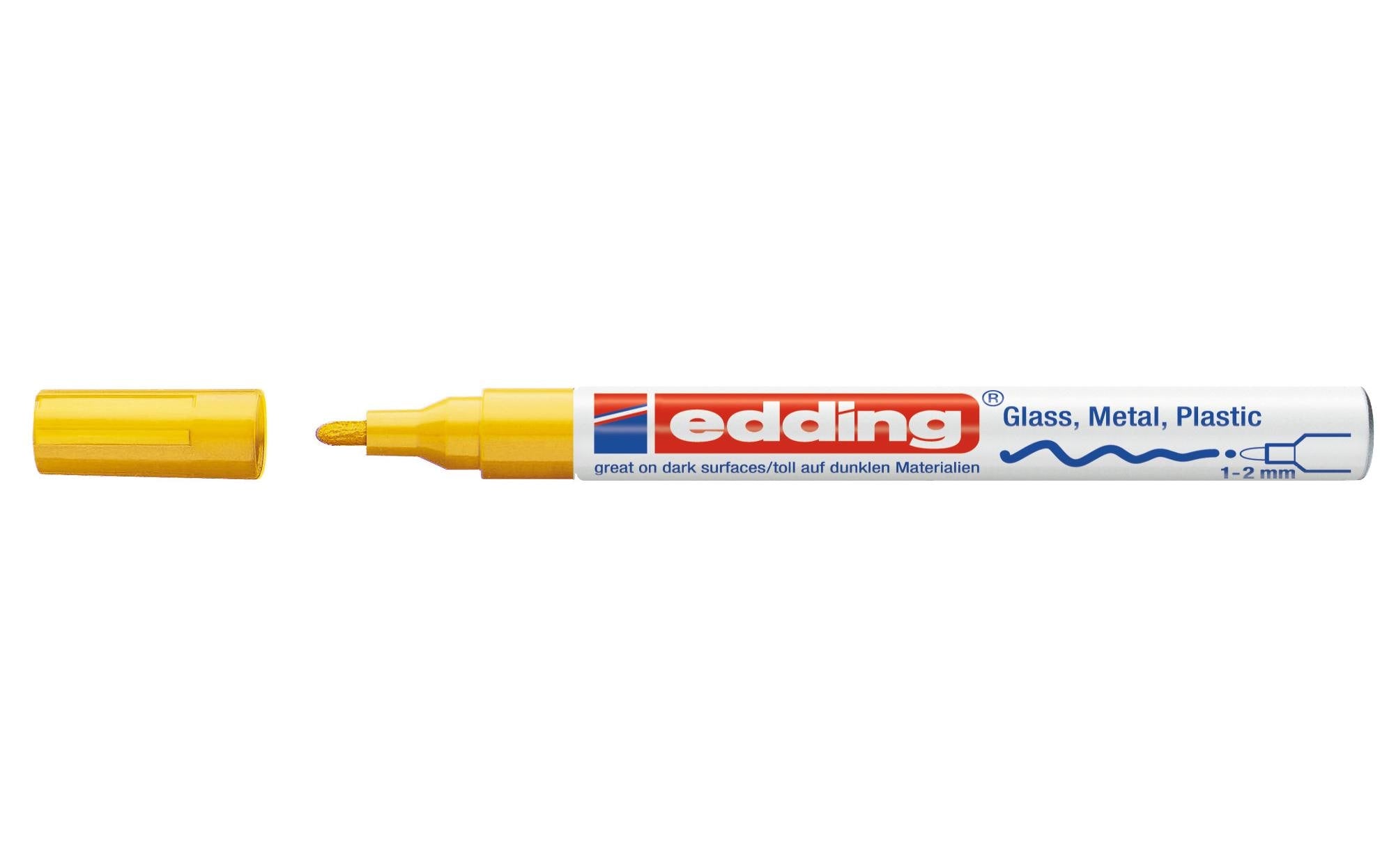 Edding Lackmarker 751-CREA gelb