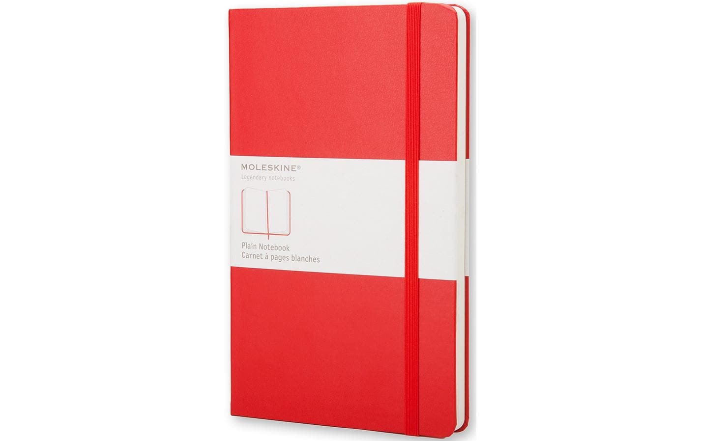 Moleskine Notizbuch Classic A5 Scharlachrot blanko, Hardcover