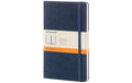 Moleskine Notizbuch Classic A5 Saphier liniert, Hardcover