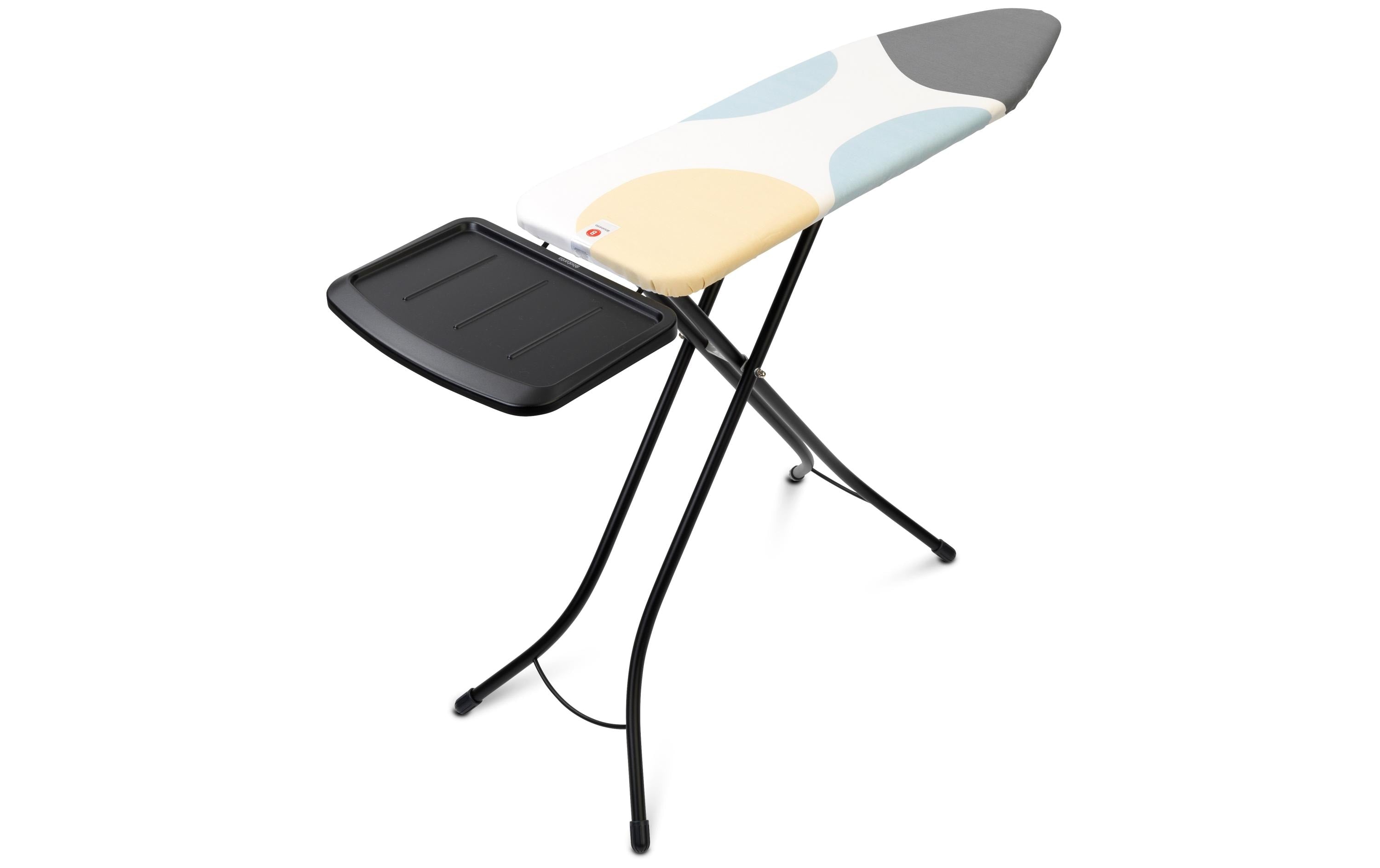 Brabantia Bügeltisch Spring Bubbles mit Dampfstationsablage Solide, 124 x 38