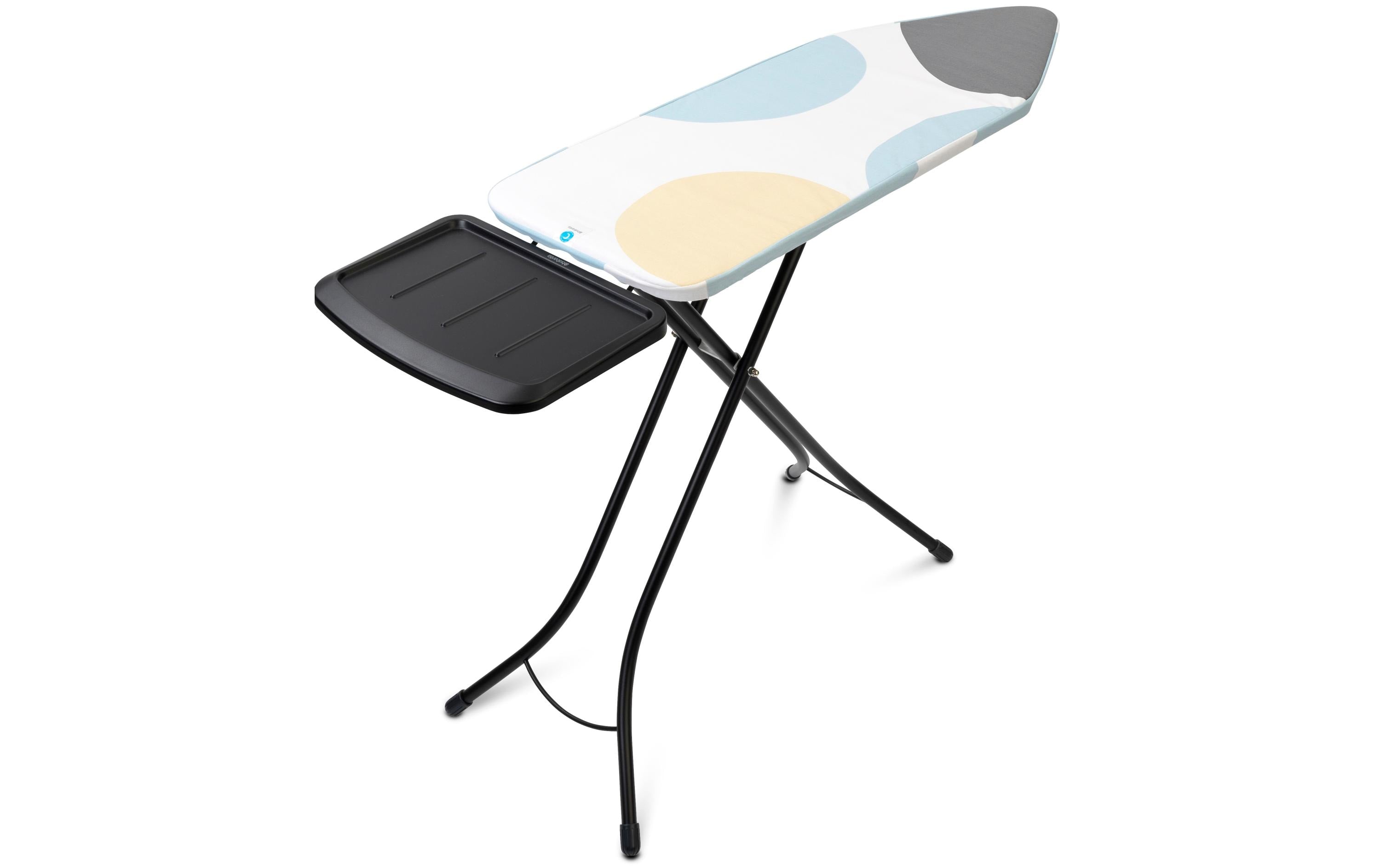 Brabantia Bügeltisch Spring Bubbles mit Dampfstationsablage Solide, 124 x 45