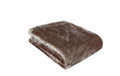 Eskimo Decke Cashmina, Taupe 100% Micro-Polyester, waschbar, 150x200 cm