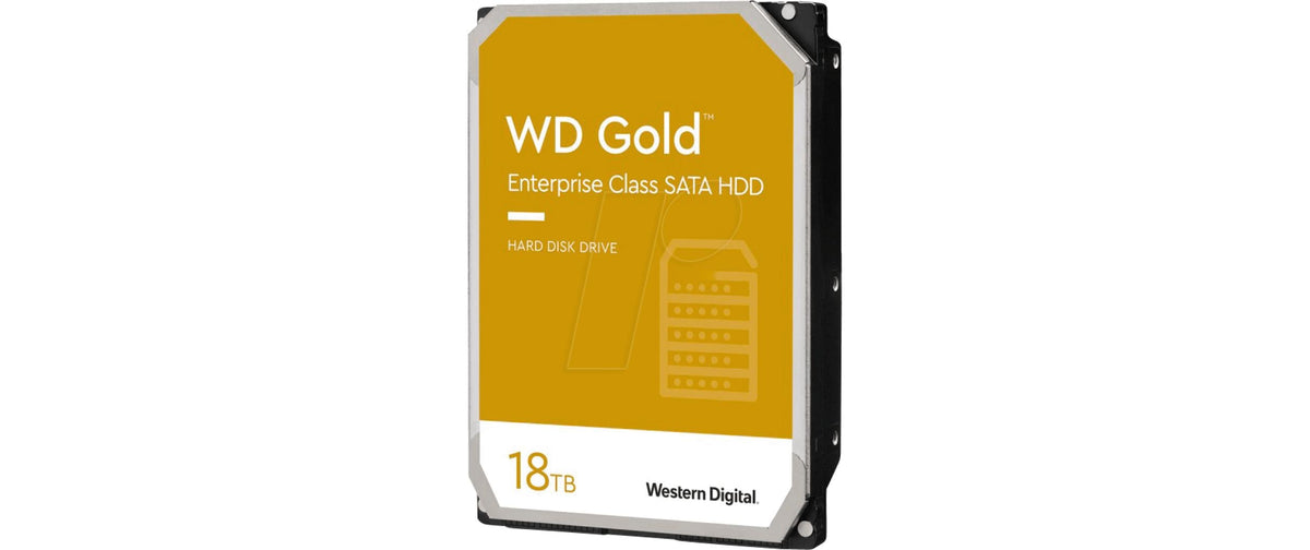 WD Gold 3.5" 18TB 512e, 24x7, 7200rpm, 512MB Cache
