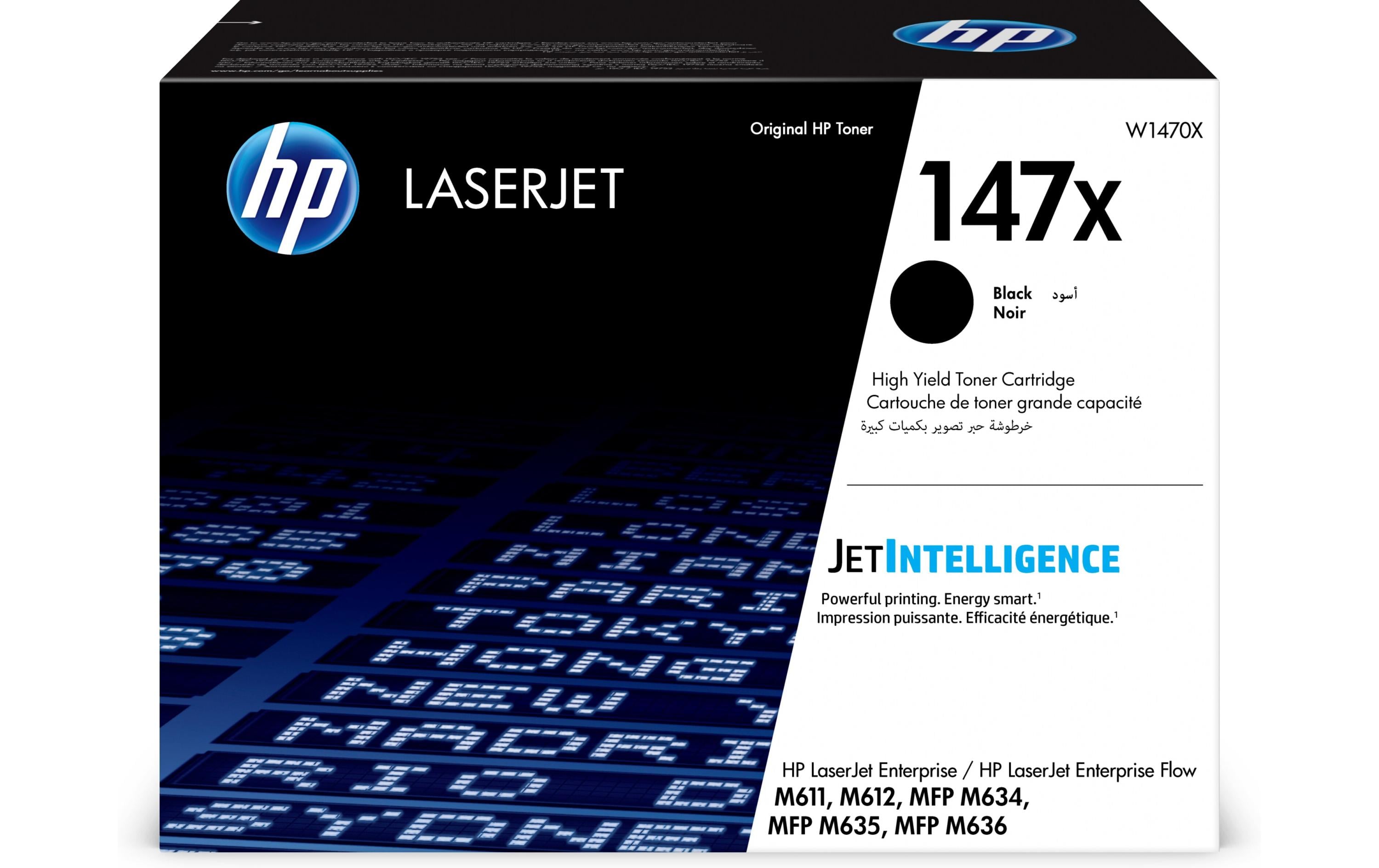 HP Toner 147X - Black (W1470X) Seitenkapazität ~ 25'200 Seiten