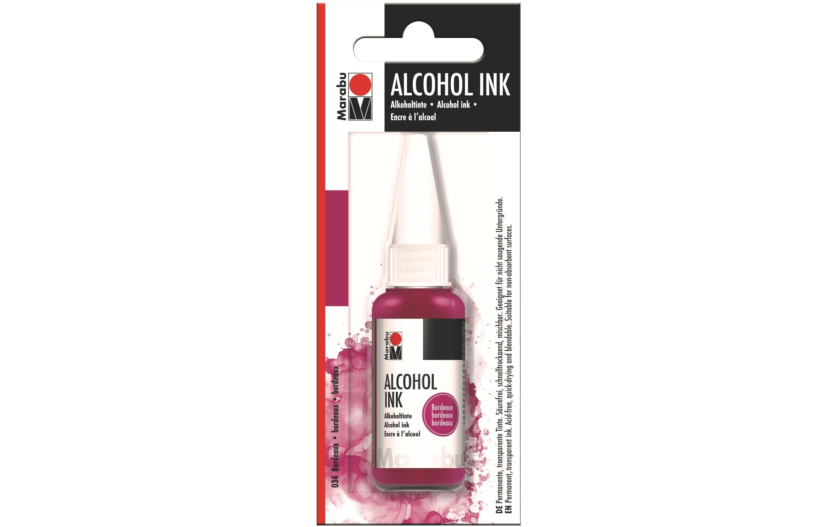 Marabu Alcohol Ink Set Bordeaux 20 ml