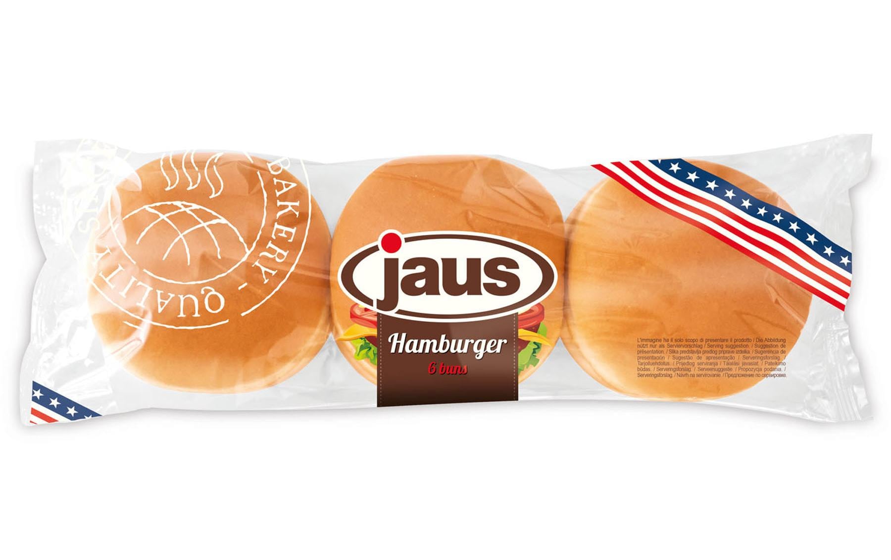 Burger Buns geschnitten 6 Stk