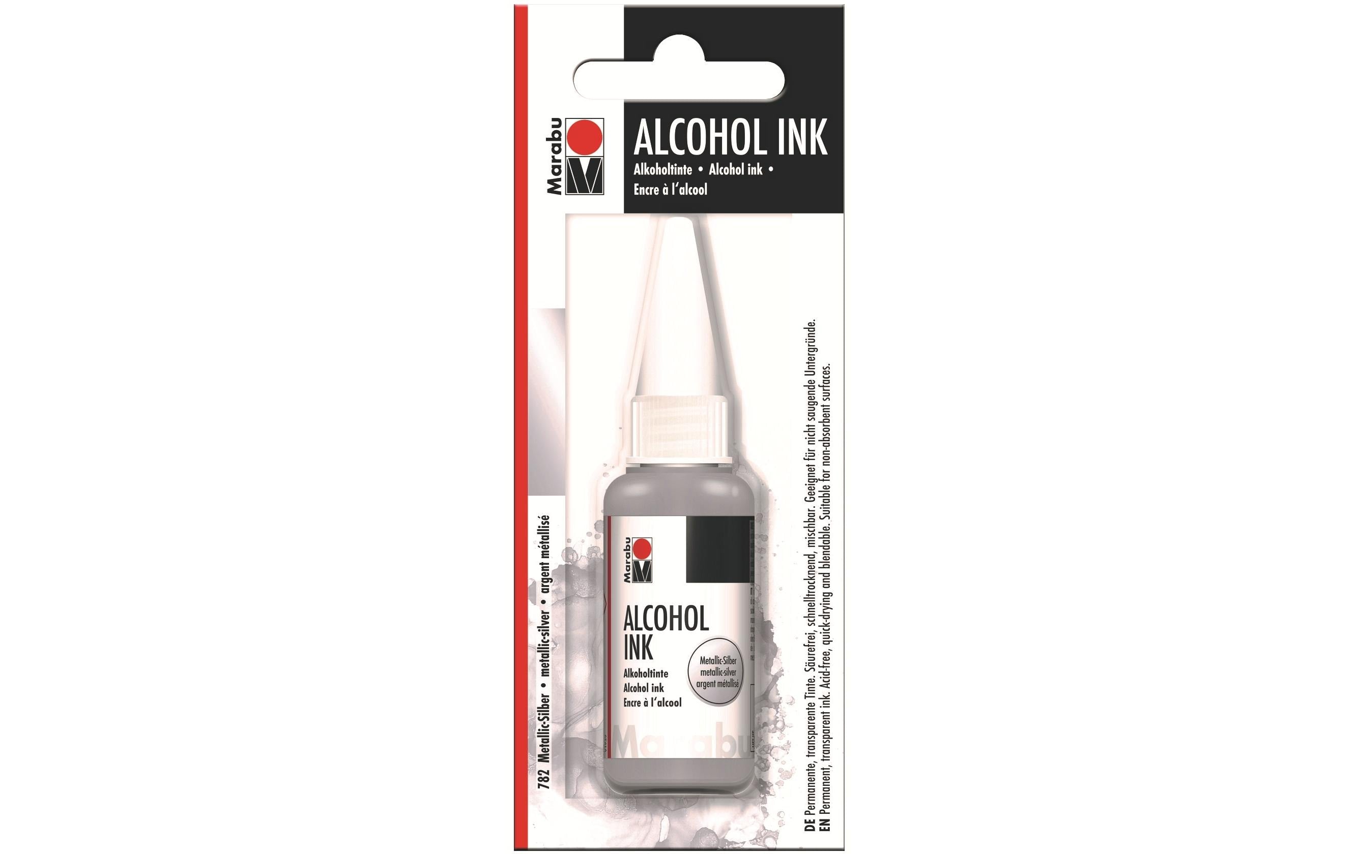 Marabu Alcohol Ink Metallic silber 20 ml
