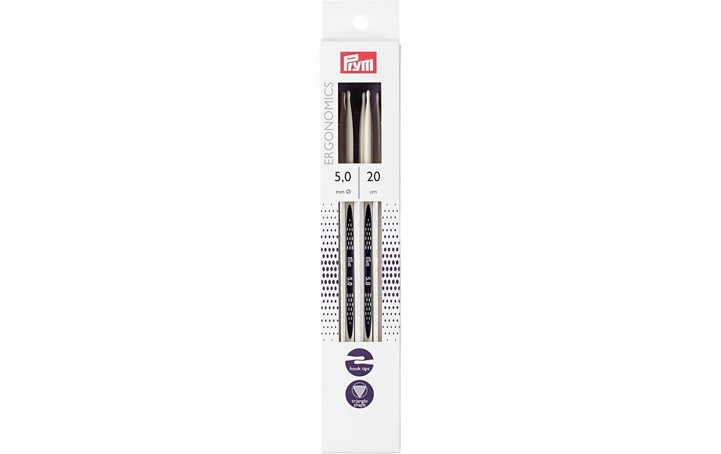 Prym Strumpfstricknadel, ergonomics 20 cm x 5.0 mm