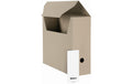 Biella Archivschachtel A4 10 Stück 27x33x10 cm, beige