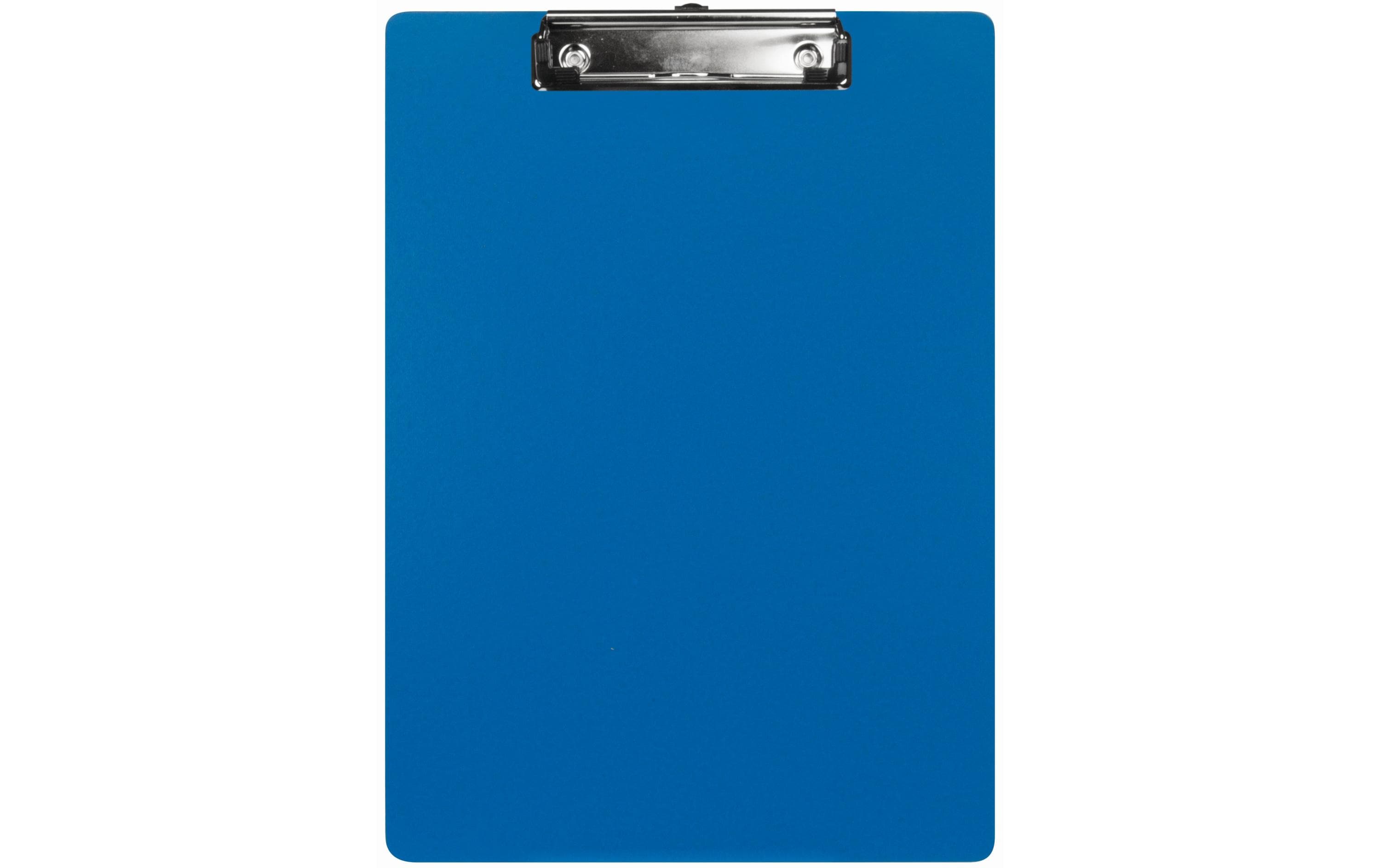 Biella Schreibplatte Scripla A4 blau, mit Klemm-Mechanik