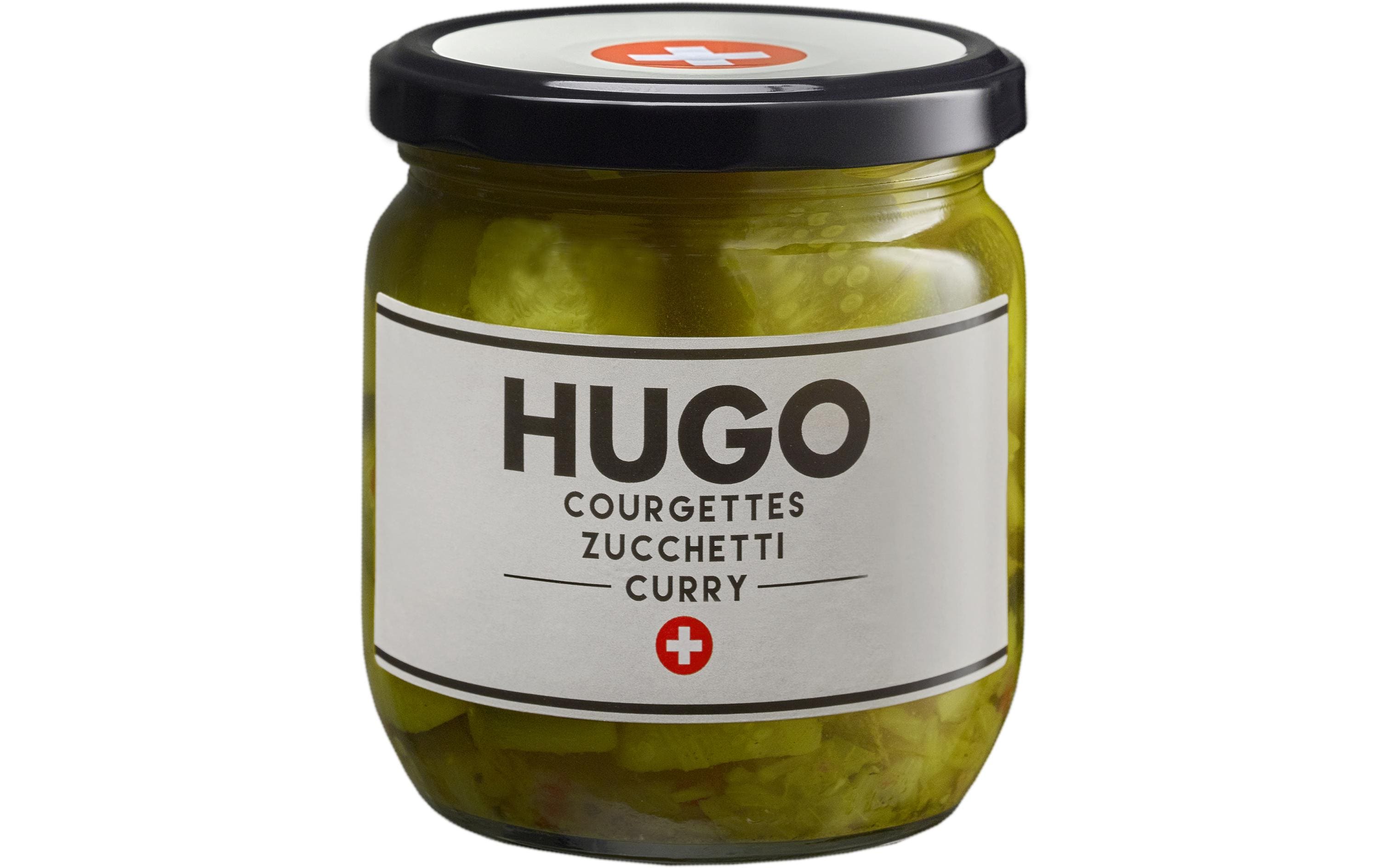 Schweizer Zucchetti in Curry Hugo 210g