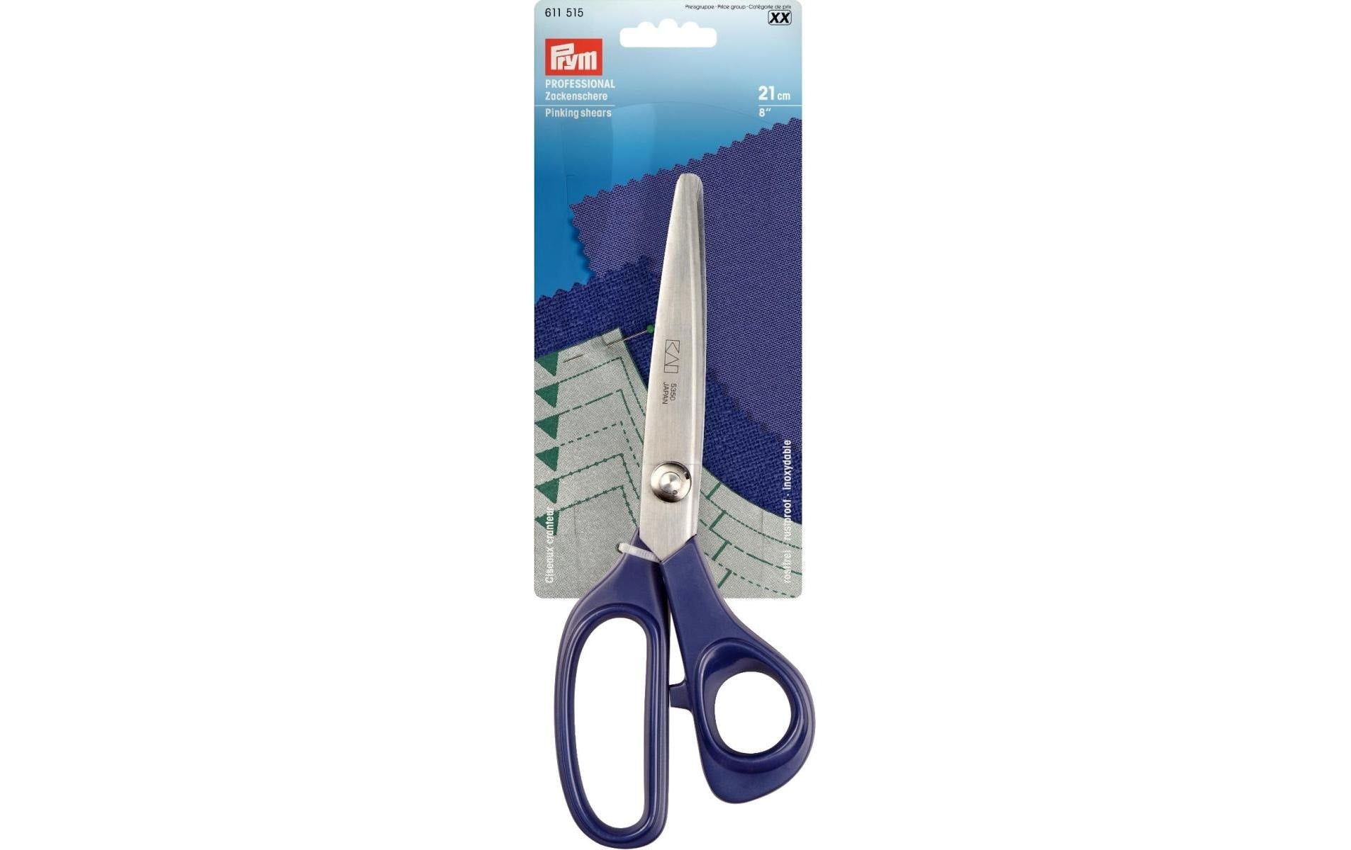Prym Zackenschere, Professional "8"" 21 cm, Karte"