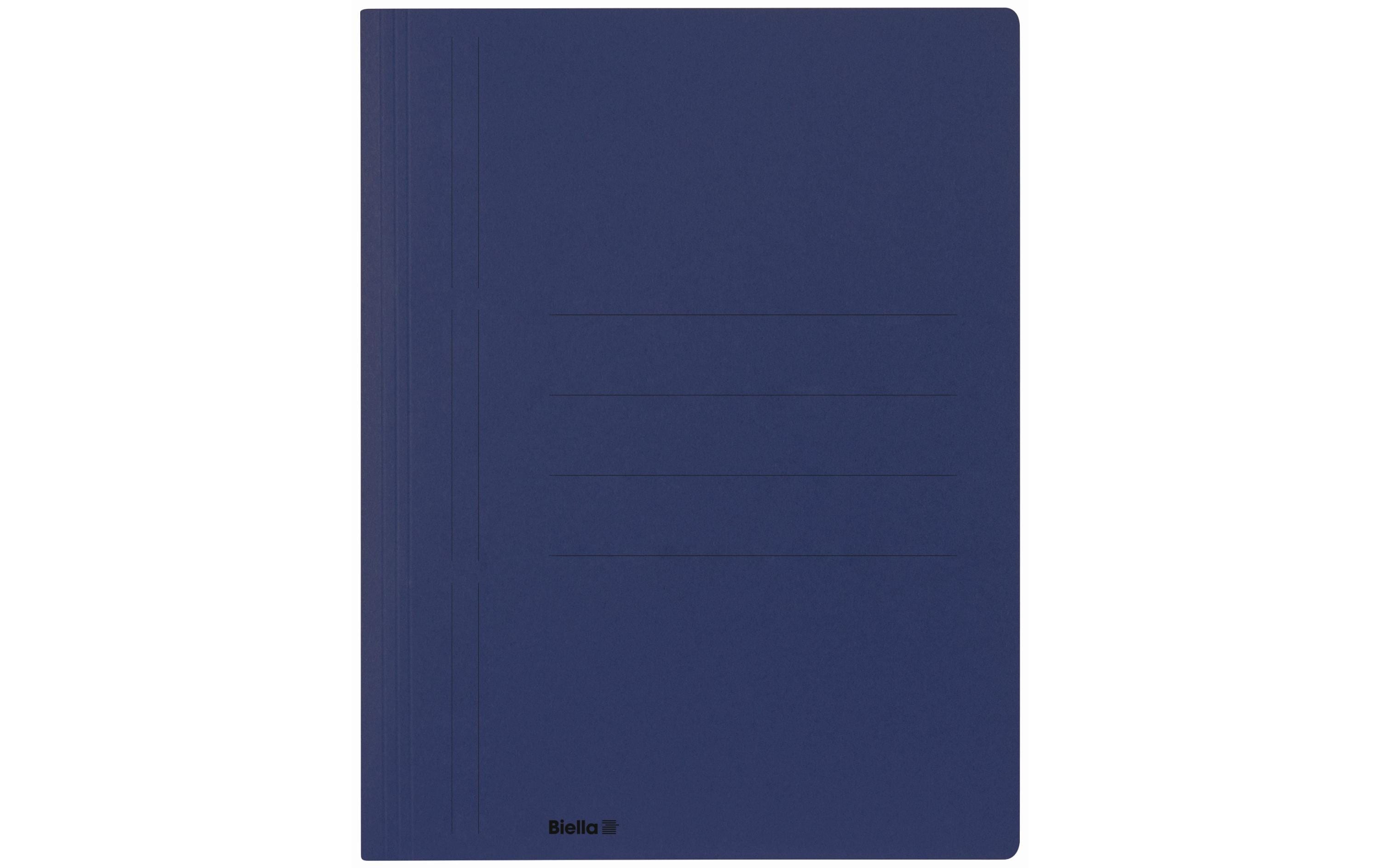 Biella Schnellhefter Recycolor A4 Format A4, Blau, für 100 Blatt
