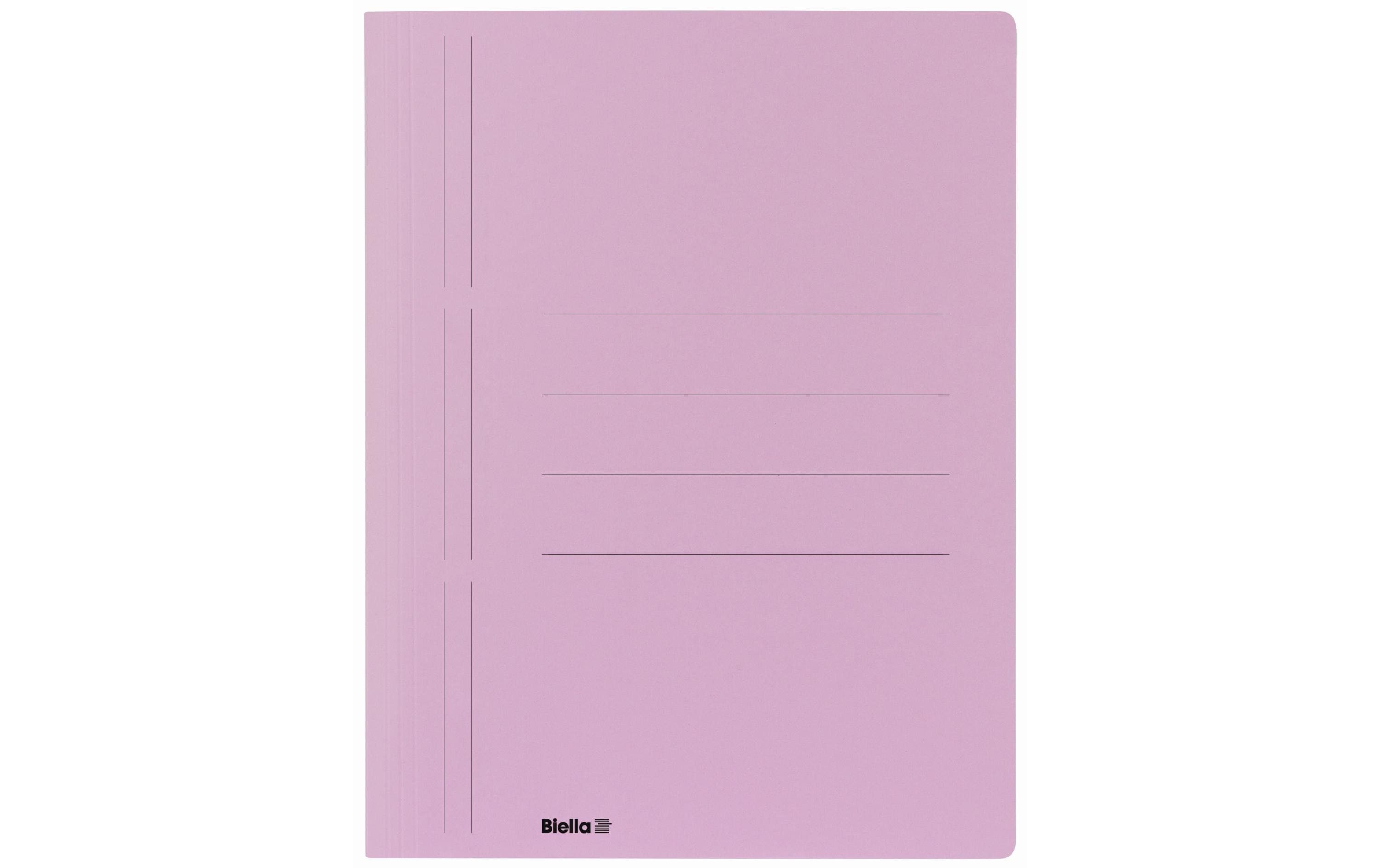 Biella Schnellhefter Recycolor A4 Format A4, Lila, für 100 blatt
